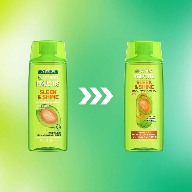 Garnier Fructis Sleek & Shine Shampoo- Travel Size - 3 fl oz
