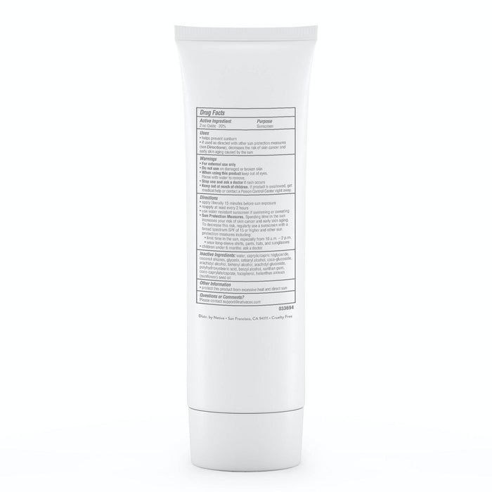 Native Mineral Sunscreen - Unscented - SPF 30 - 5 fl oz