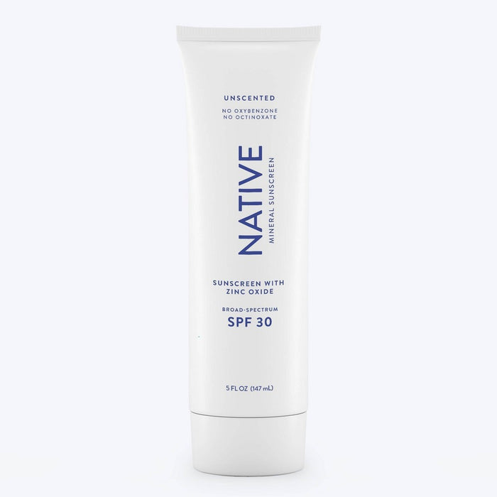 Native Mineral Sunscreen - Unscented - SPF 30 - 5 fl oz