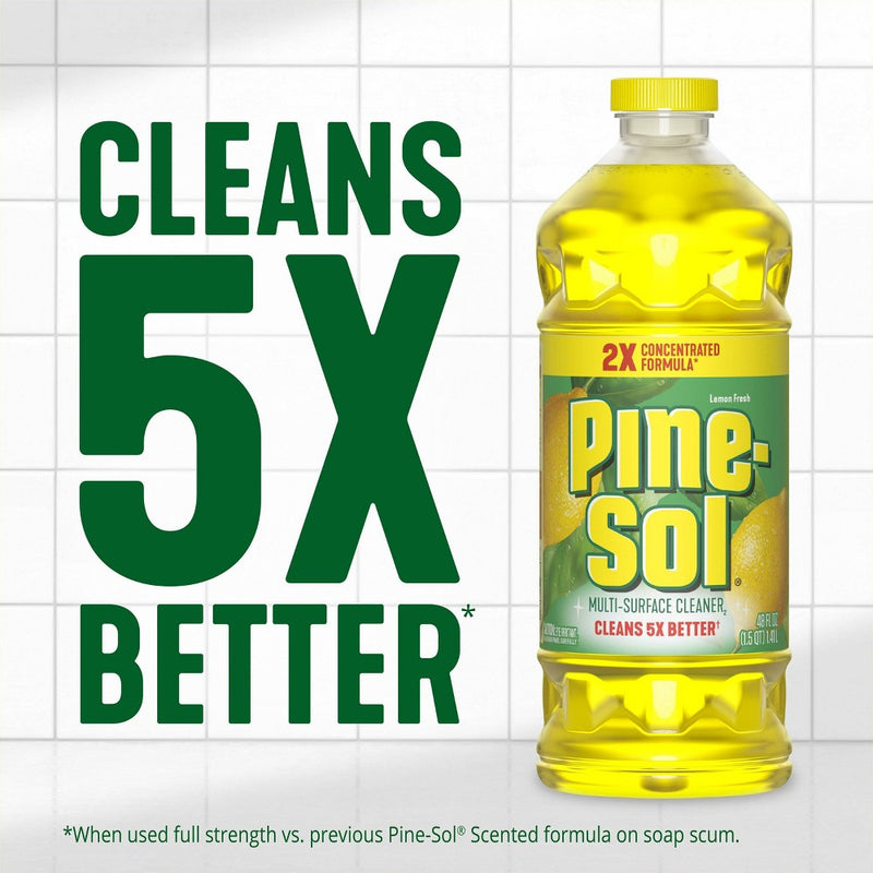 Pine-Sol Lemon Fresh All Purpose Cleaner - 48oz