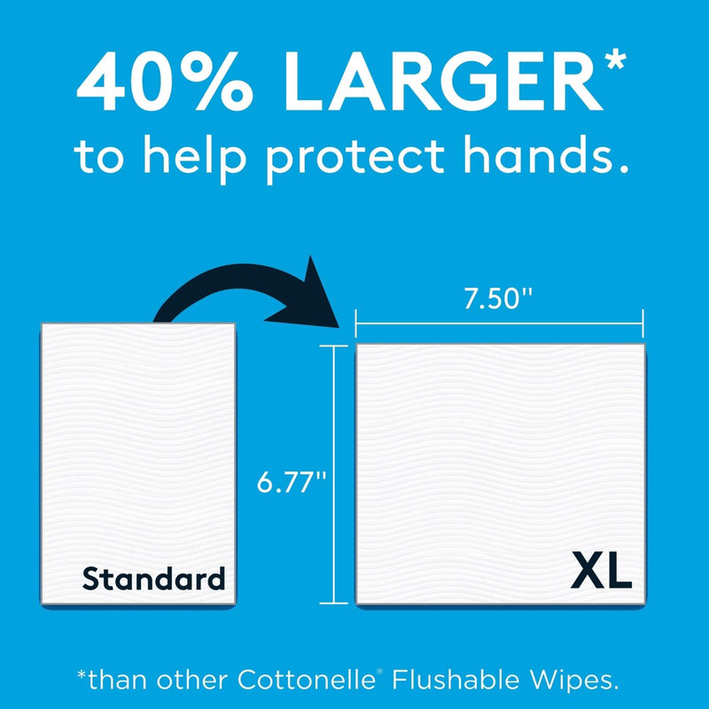 Cottonelle Freshcare Disposable Personal Wipes - 45ct