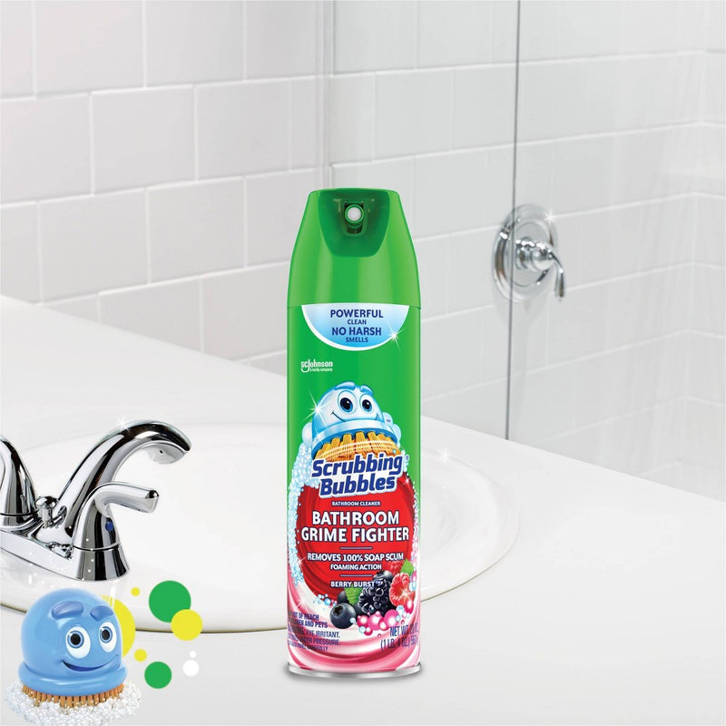 Scrubbing Bubbles Berry Burst Bathroom Grime Fighter - 20oz