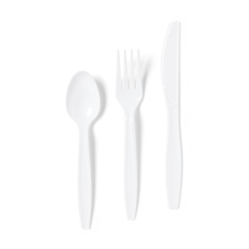 Plastic Forks, Spoons and Knives - 120ct - Dealworthy