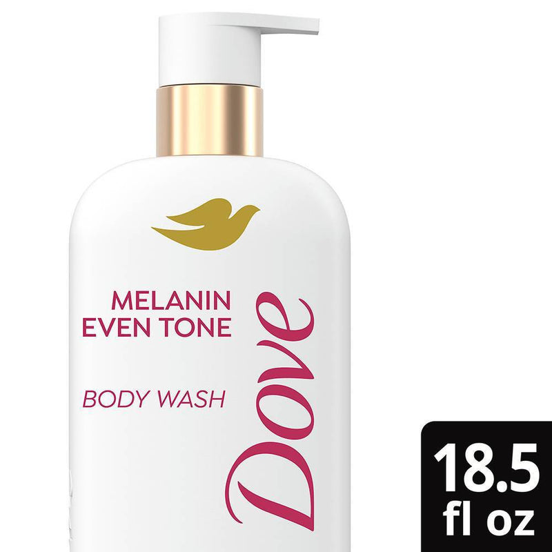 Dove Serum Body Wash - 5% Pro-Ceramide Serum with BHA - Melanin Even Tone - 18.5 fl oz