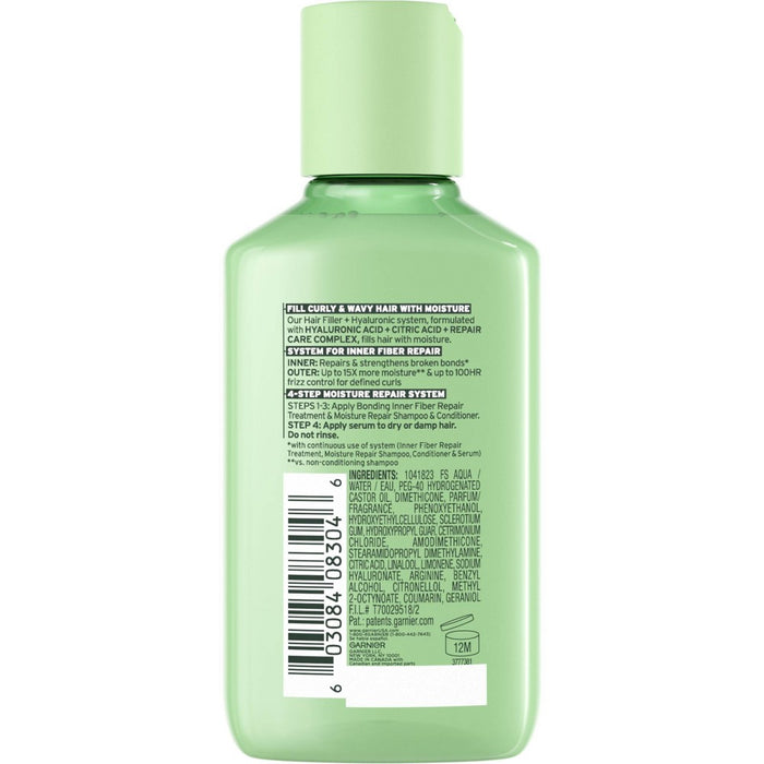 Garnier Fructis Hair Filler Moisture Repair Hair Serum for Curly Hair - 3.75 fl oz