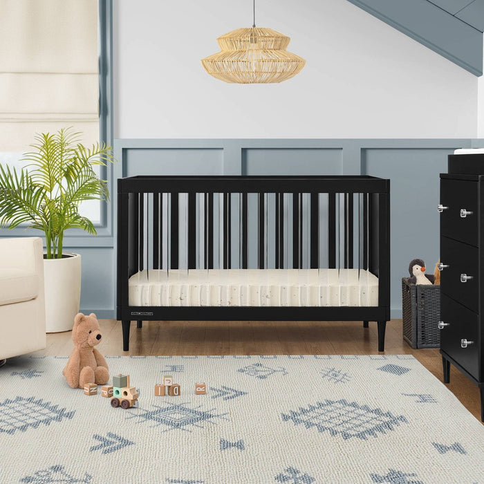 Delta Children Bowie 4-in-1 Convertible Crib - Greenguard Gold Certified - Black (LOCAL PICKUP ONLY)