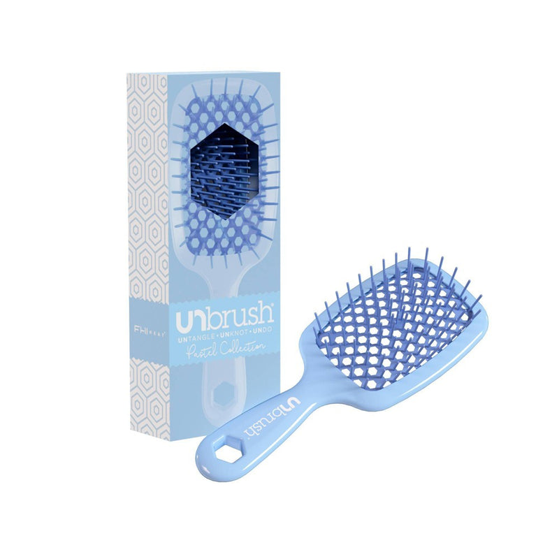 UNbrush Detangler Hair Brush - Periwinkle Light Blue