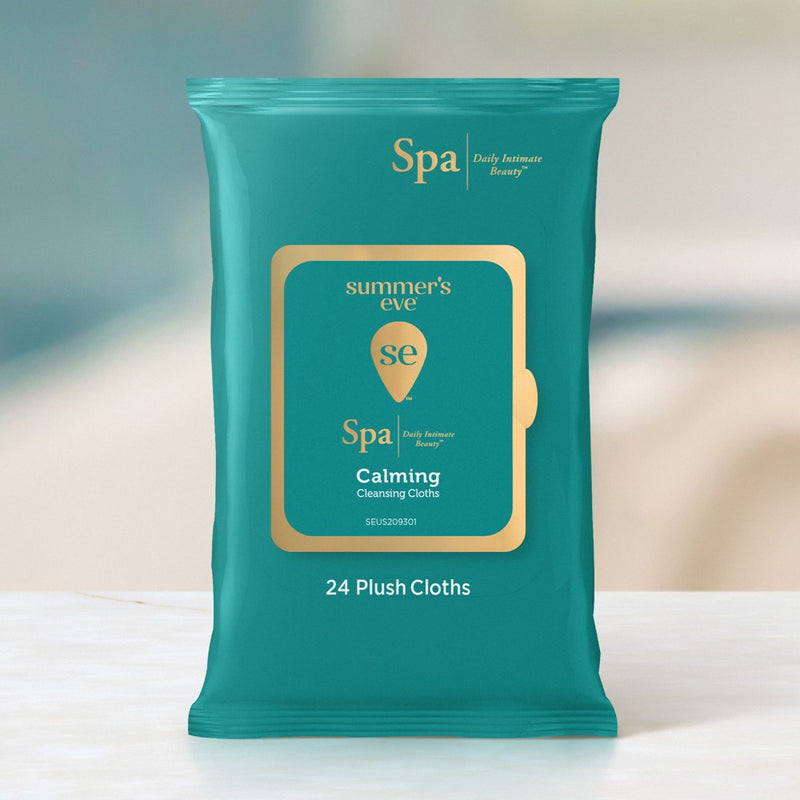 Summer's Eve Spa Calm Feminine Cleansing Cloth - 24ct