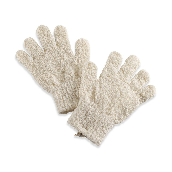 Earth Therapeutics Organic Cotton Exfoliating Hydro Gloves - 2ct