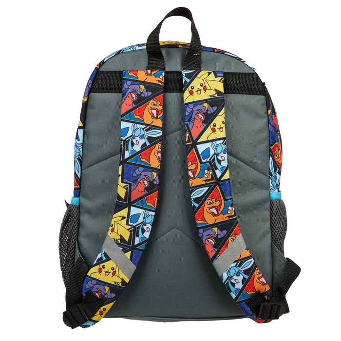 Pokemon Kids' 5pc 16" Backpack Set with Lunch Bag