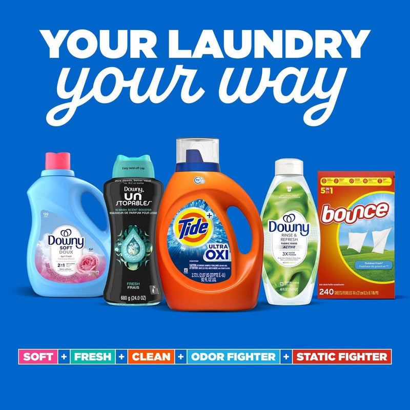 Tide Plus Ultra Oxi HE Compatible Liquid Laundry Detergent Soap - 132 fl oz