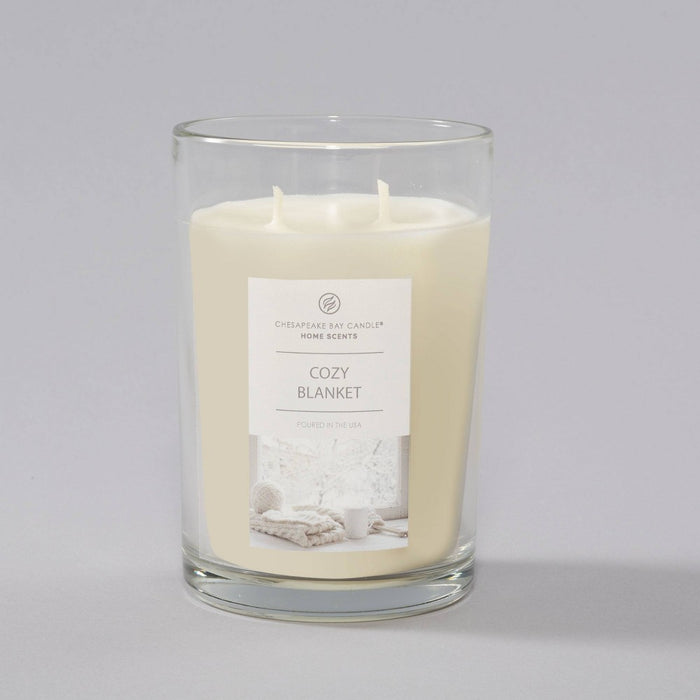 2-Wick 19oz Jar Candle Cozy Blanket Home Scents - Chesapeake Bay Candle (LOCAL PICKUP ONLY)