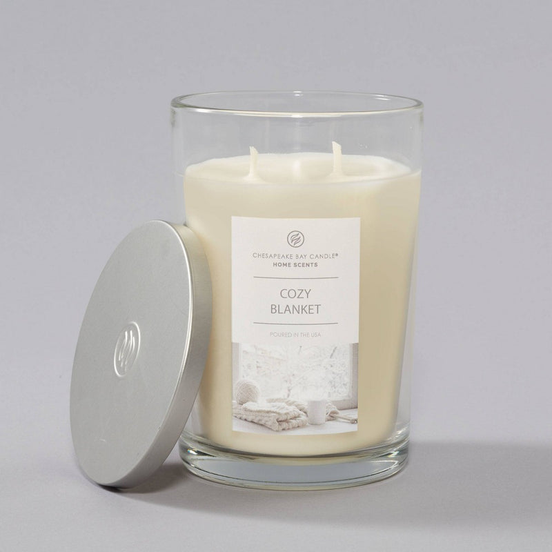 2-Wick 19oz Jar Candle Cozy Blanket Home Scents - Chesapeake Bay Candle (LOCAL PICKUP ONLY)