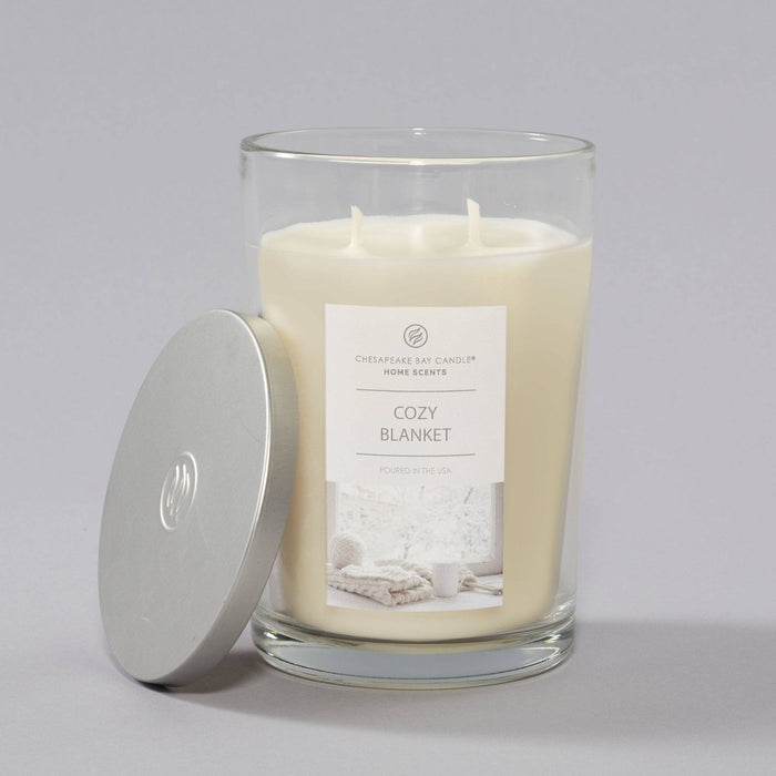 2-Wick 19oz Jar Candle Cozy Blanket Home Scents - Chesapeake Bay Candle (LOCAL PICKUP ONLY)