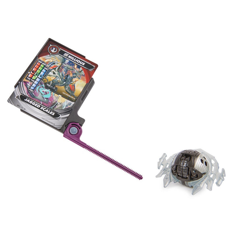 Bakugan Special Attack Nillious with Dragonoid and Trox Starter Pack Figures