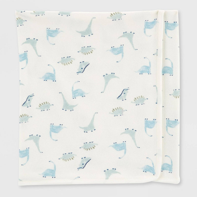Carter's Just One You Baby Boys' Dino Hooded Bath Towel - Sage Green