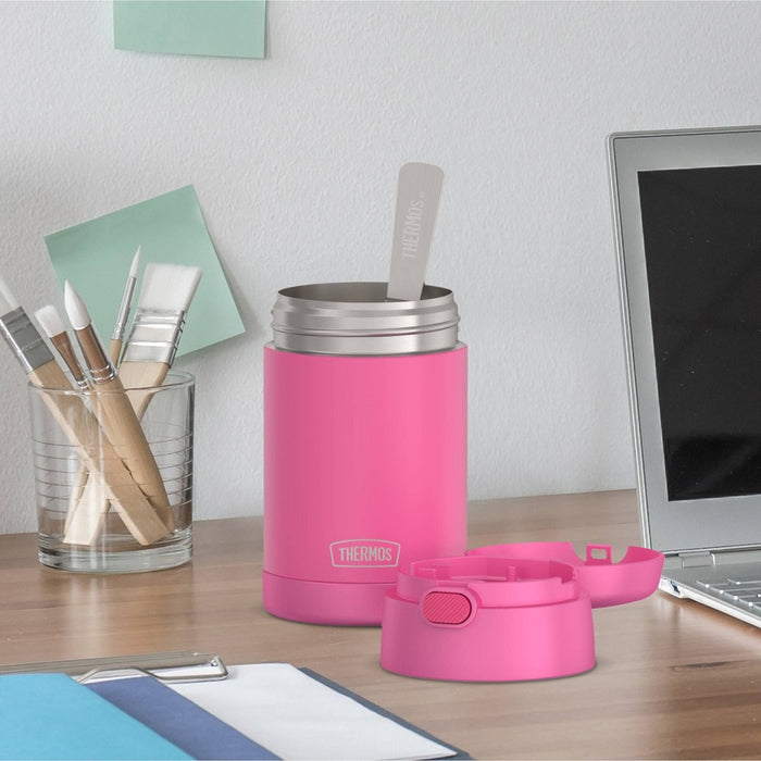 Thermos Kids' 16oz FUNtainer Stainless Steel Food Jar - Hot Pink