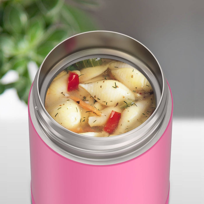 Thermos Kids' 16oz FUNtainer Stainless Steel Food Jar - Hot Pink