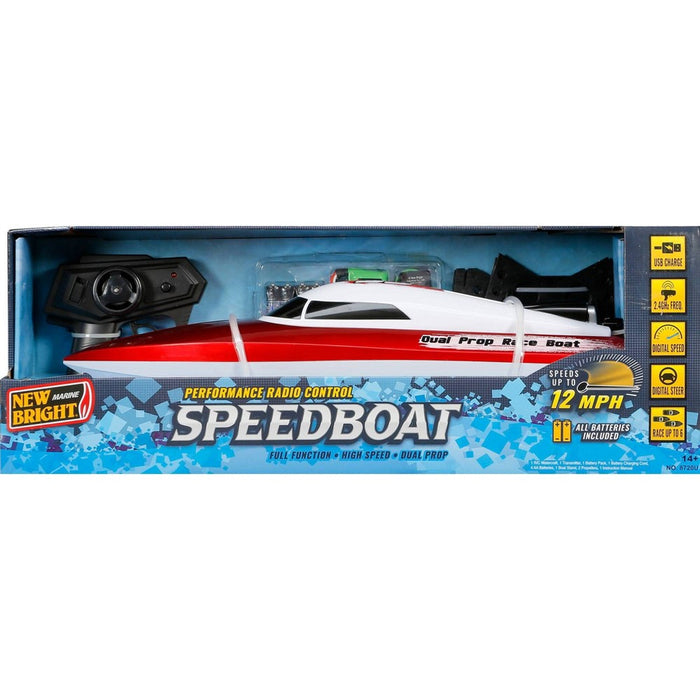 New Bright RC 20" Dual Propeller Speed Boat