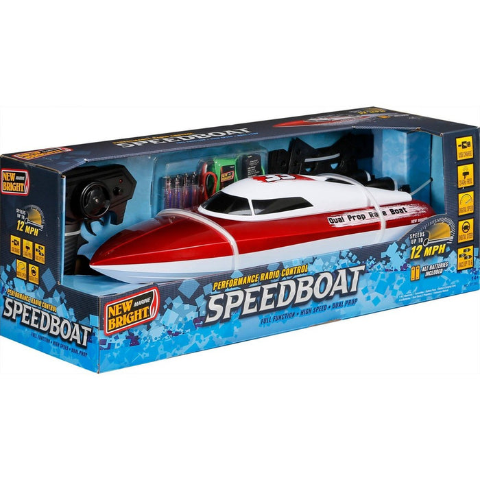 New Bright RC 20" Dual Propeller Speed Boat