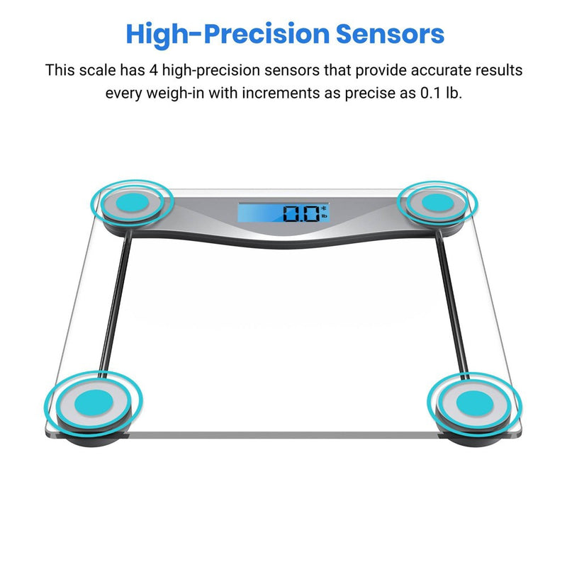 Smart Glass Body Weight Scale with Digital Display - Etekcity