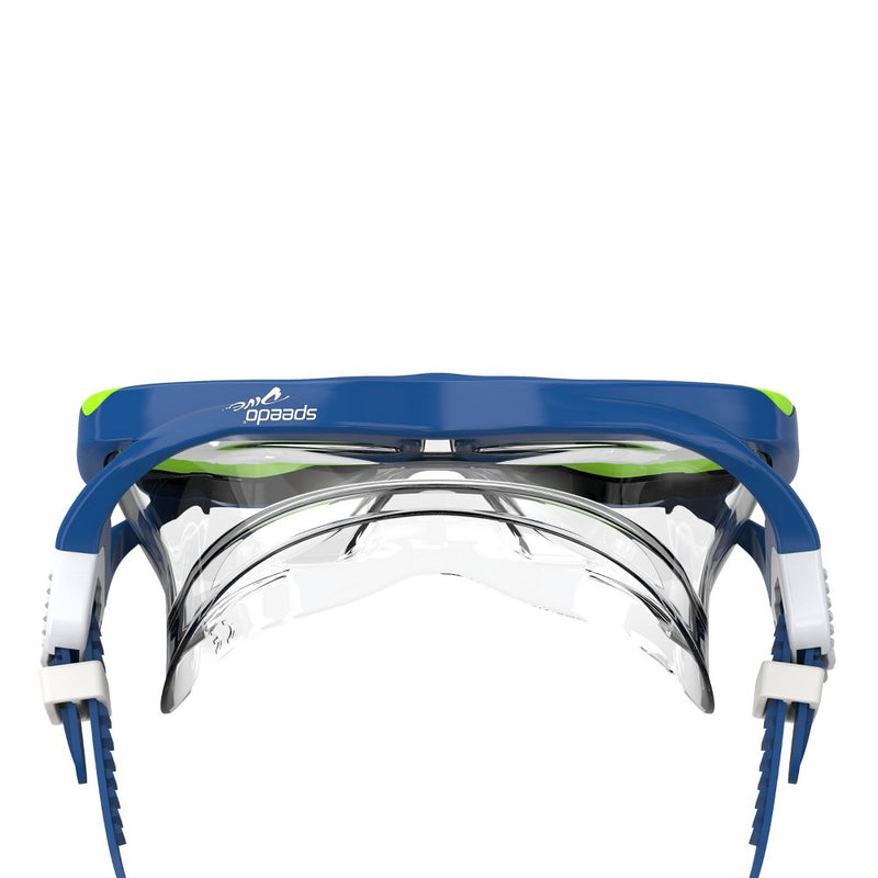 Speedo Junior Reefscout Mask and Snorkel Set - Blue/Green