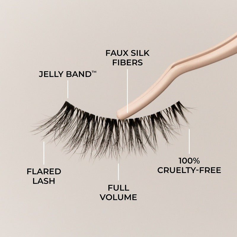 House of Lashes Tigress Full Volume 100% Cruelty-Free Faux Silk Fibers False Eyelashes - 1pr