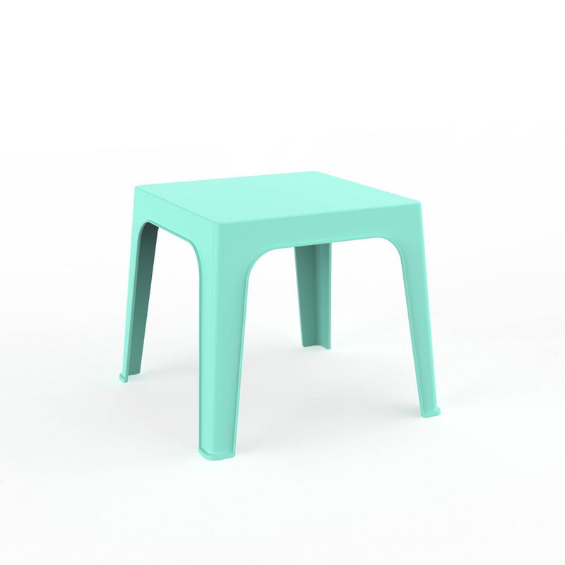 RESOL Square Julieta Kids Table Patio Accent Tables Green (LOCAL PICKUP ONLY)