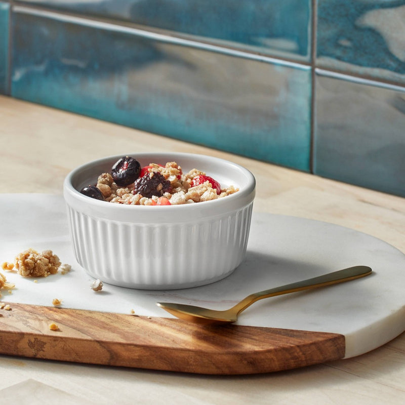 7oz Porcelain Ramekin White - Threshold