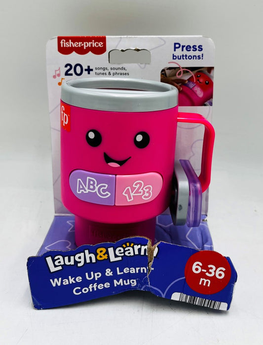 Fisher-Price Laugh & Learn Wake up & Learn Coffee Mug - Pink SEE DETAILS