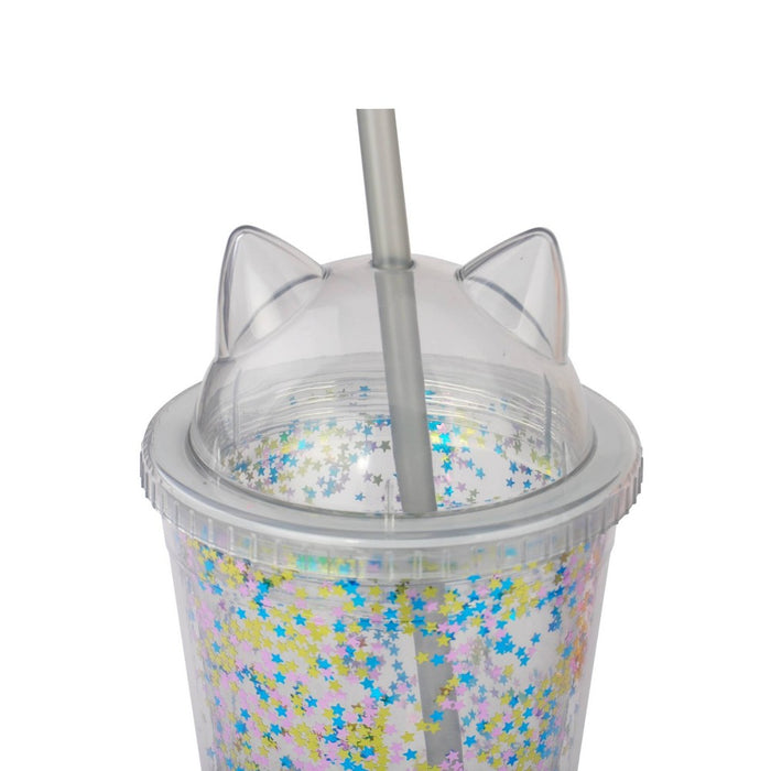 15oz Sparkle Tumbler Gray - Bullseye's Playground