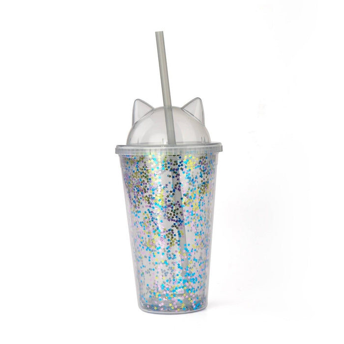 15oz Sparkle Tumbler Gray - Bullseye's Playground