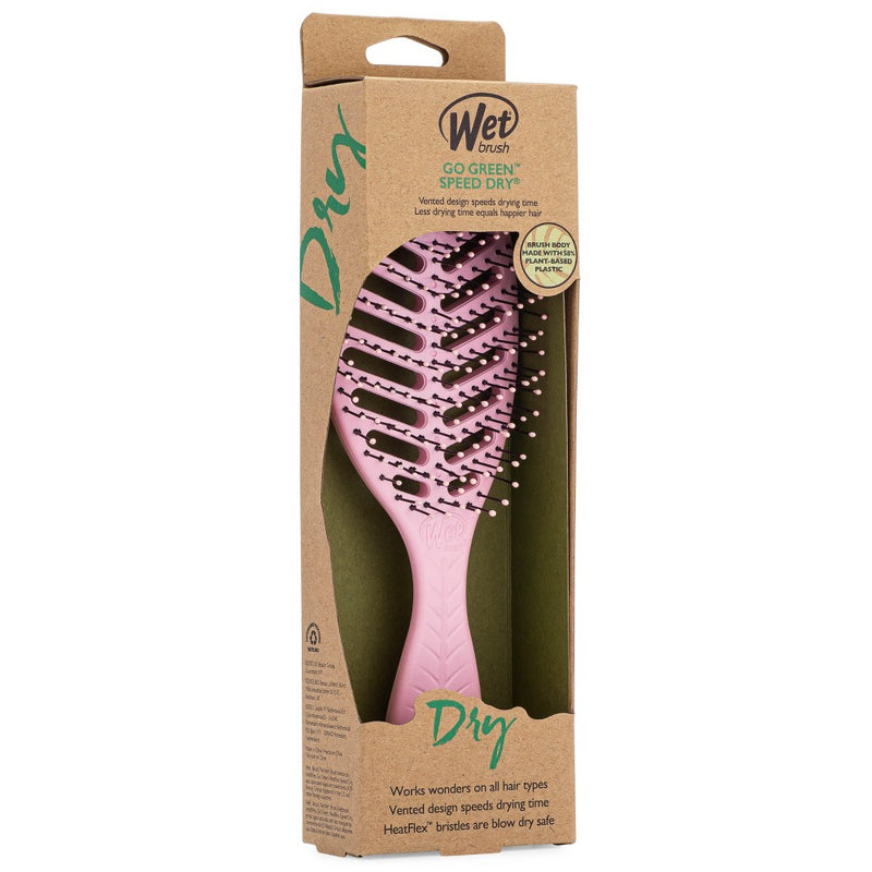 Wet Brush Go Green Speed Dry Hair Brush - Pink
