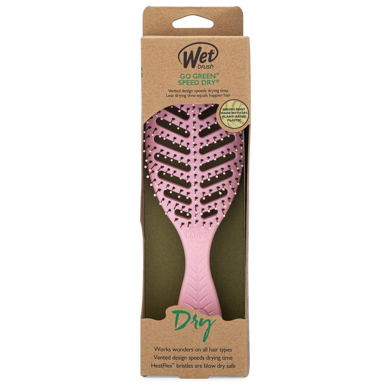 Wet Brush Go Green Speed Dry Hair Brush - Pink
