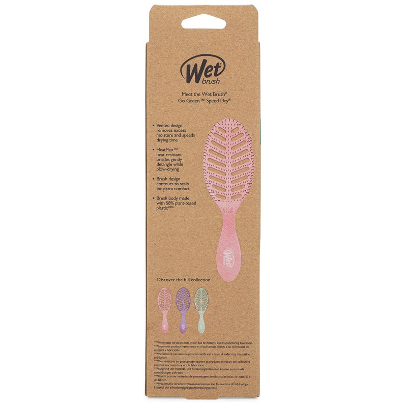Wet Brush Go Green Speed Dry Hair Brush - Pink