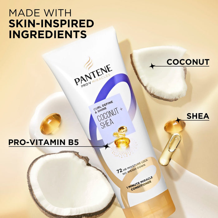 Pantene Pro-V Miracles Curl Defining Coconut + Shea Conditioner - 10.9 fl oz