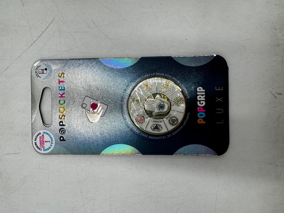 PopSockets PopGrip Cell Phone Enamel Grip & Stand - Spinner Chakras