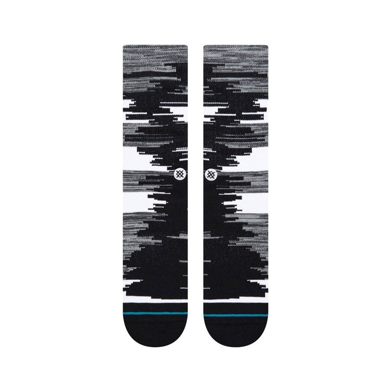 STANCE x WADE Seared Striped Crew Casual Socks - Black