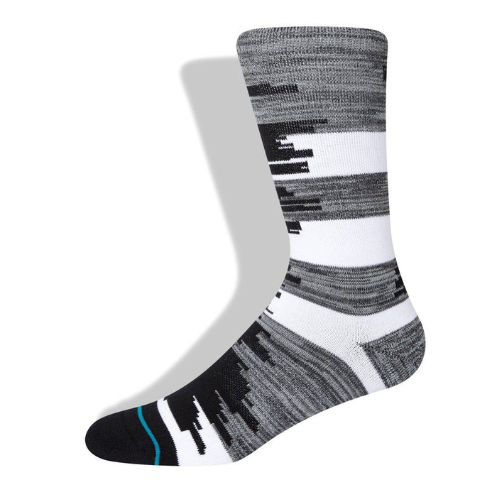 STANCE x WADE Seared Striped Crew Casual Socks - Black