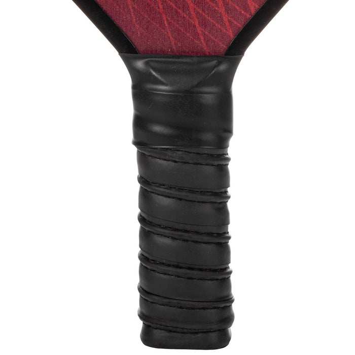 Franklin Sports 2 Player Wood Journey Pickleball Paddle and Ball Pink/Burgandy