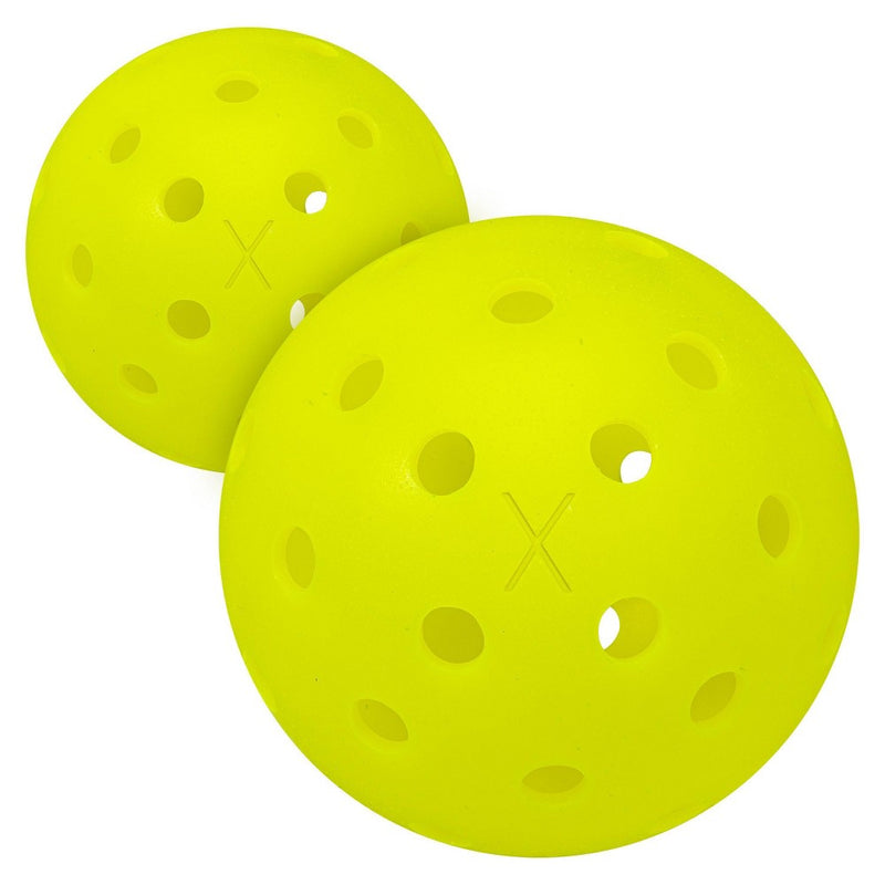 Franklin Sports 2 Player Wood Journey Pickleball Paddle and Ball Pink/Burgandy