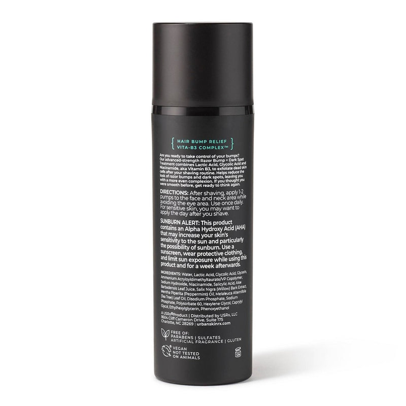 Urban Skin Rx Men's Daily Razor Bump + Dark Spot Treatment - 1.7 fl oz