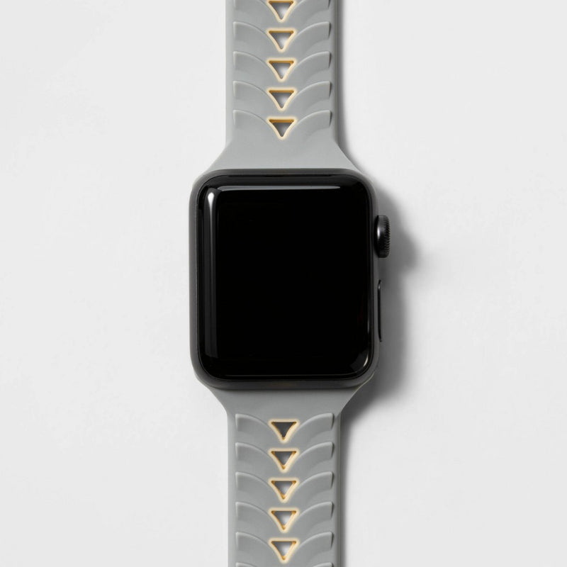 All In Motion Apple Watch Silicone Band 38/40 MM - Functional Gray