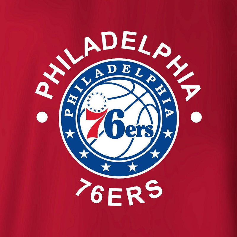 NBA Philadelphia 76ers Women's Dolman Short Sleeve T-Shirt - M