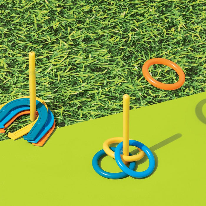 10pc Horseshoe Ring Toss Set - Sun Squad