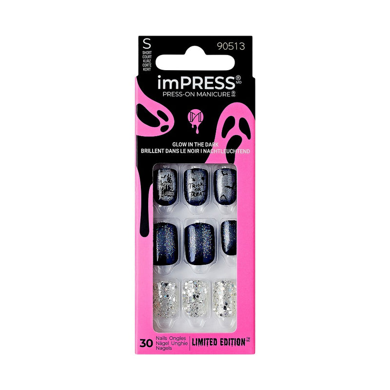 KISS Products imPRESS Fake Nails - Eerie-sistible - 33ct