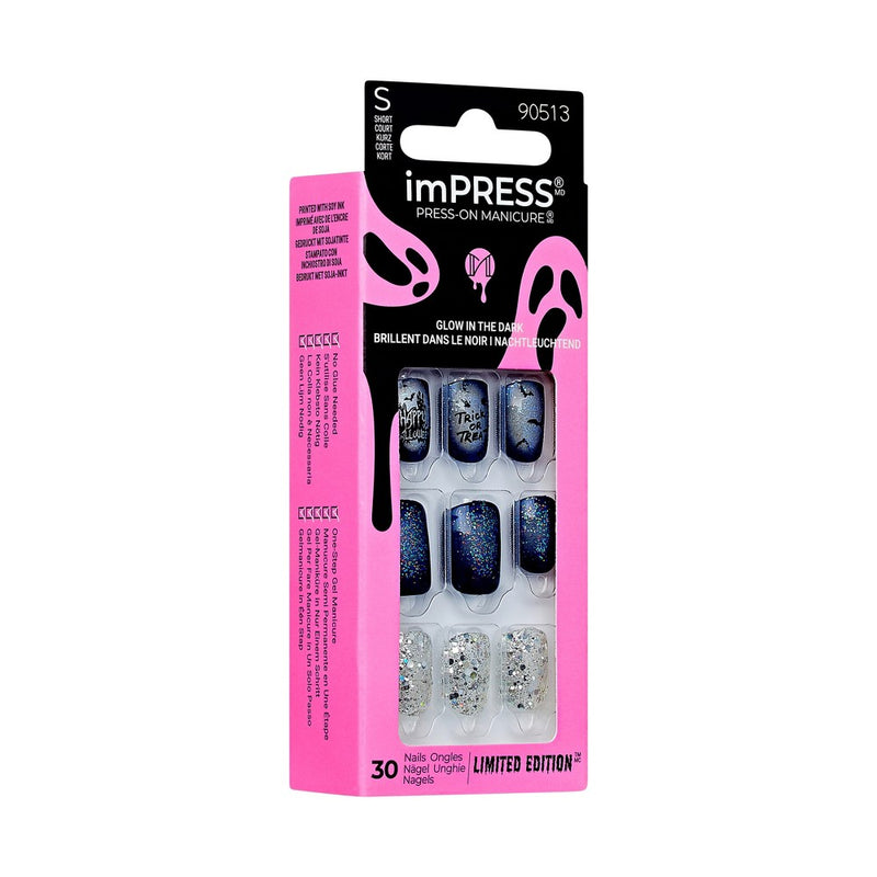 KISS Products imPRESS Fake Nails - Eerie-sistible - 33ct