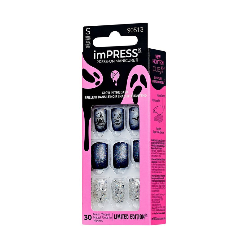KISS Products imPRESS Fake Nails - Eerie-sistible - 33ct