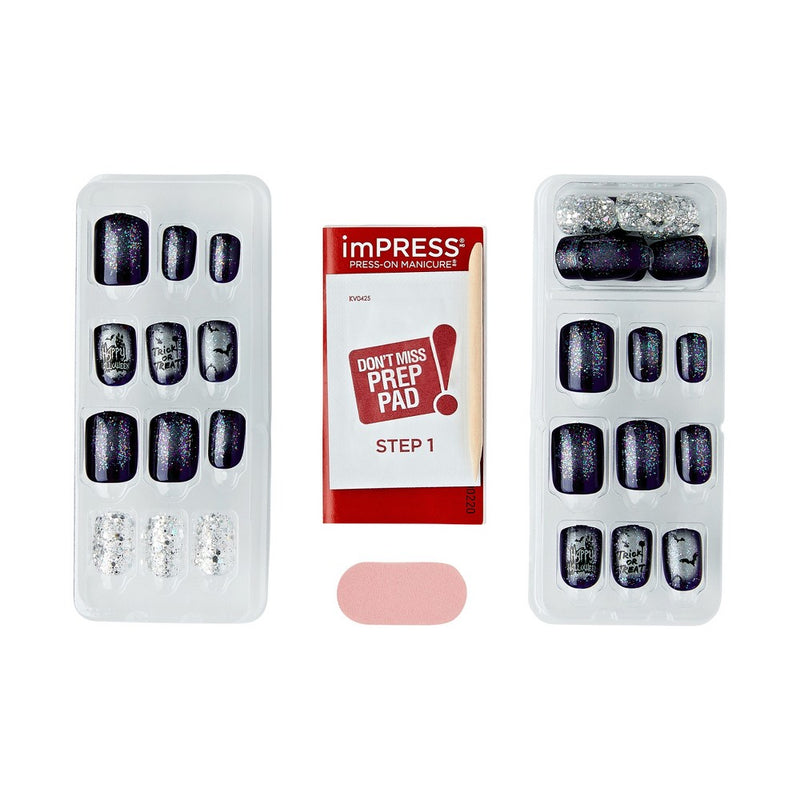KISS Products imPRESS Fake Nails - Eerie-sistible - 33ct