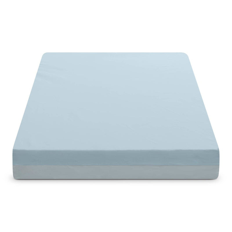 Serta Perfect Embrace Eco Crib and Toddler Mattress - Greenguard Gold - Waterproof - White/Blue (LOCAL PICKUP ONLY)